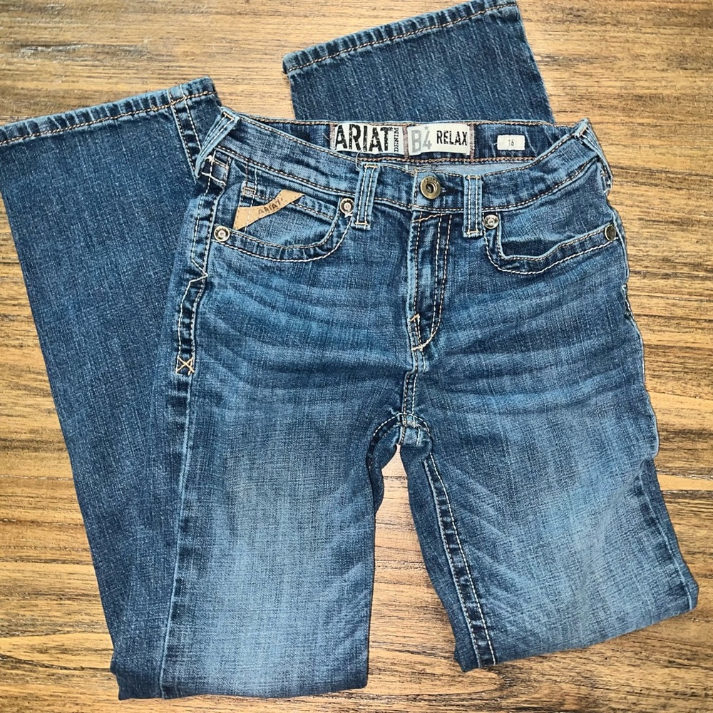 Ariat boys Blue Relaxed Jeans
